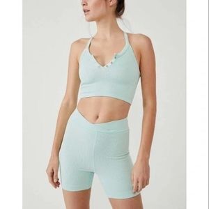 Free people movement ribbed shorts